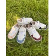 Zapatillas Deportivas Barefoot Blanca y Celeste Piruflex