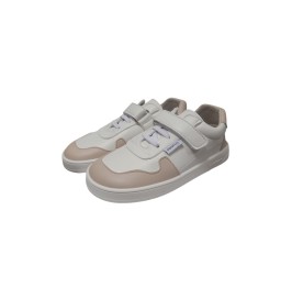 Zapatillas Deportivas Barefoot Blanca y Nude Piruflex