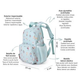 Mochila Infantil The Three Little Pigs de Tutete