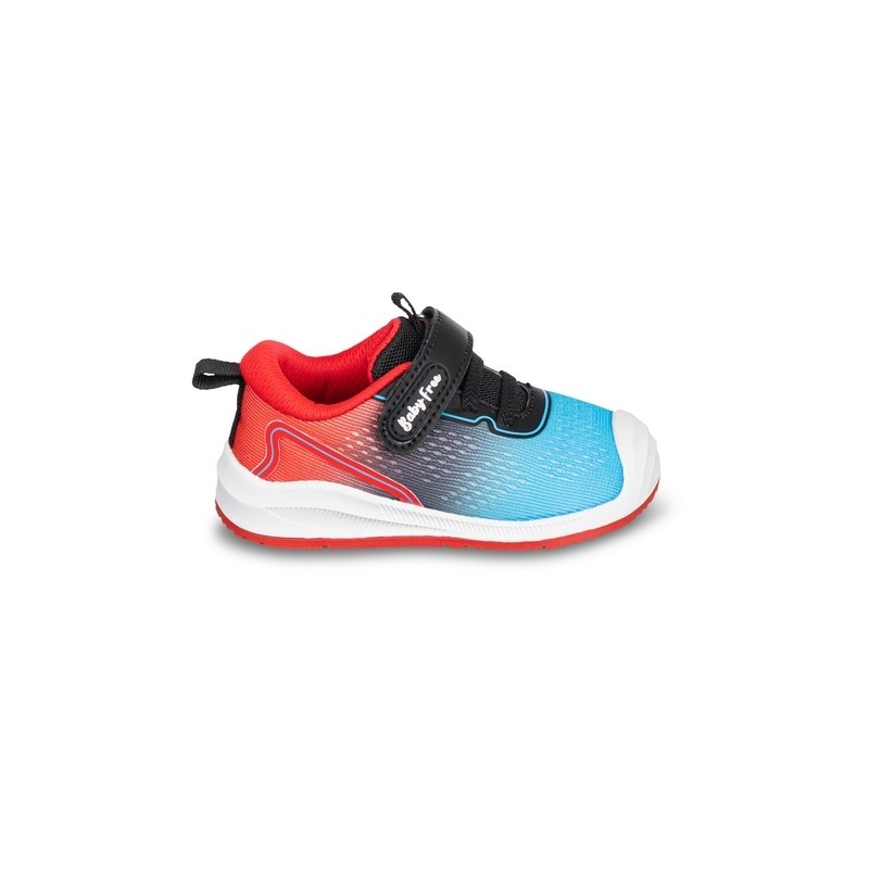 Deportivas de textil respetuosas Flyknit negro rojo de Chetto Deportivas de textil respetuosas Flyknit negro rojo de Chetto