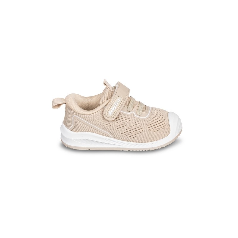 Deportivas de textil respetuosas Flyknit beige de Chetto