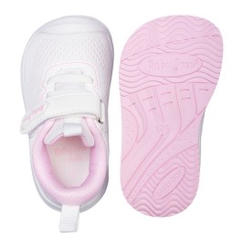 Deportivas de textil respetuosas Flyknit blanco rosa de Chetto