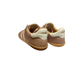 Zapatilla Barefoot de Piel Rosa con Cierre Cremallera Chetto