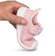Deportivas de textil respetuosas Flyknit rosa de Chetto Deportivas de textil respetuosas Flyknit rosa de Chetto