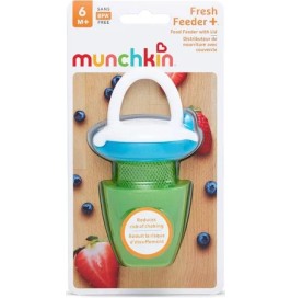Alimentador  con rejilla para fruta Verde de Munchkin