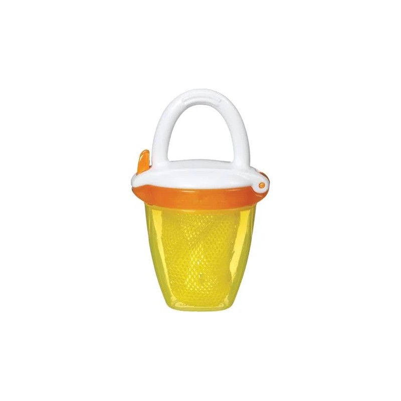 Alimentador con rejilla para fruta Amarillo de Munchkin