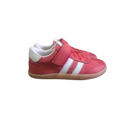 Zapatilla Deportiva Bebé Barefoot de Piel Rojo Chetto