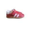 Zapatilla Deportiva Bebé Barefoot de Piel Rojo Chetto Zapatilla Deportiva Bebé Barefoot de Piel Rojo Chetto