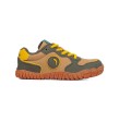 Deportivas Impermeables Micro Nobuck Kaki-Amarillo de Gorila