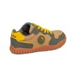 Deportivas Impermeables Micro Nobuck Kaki-Amarillo de Gorila