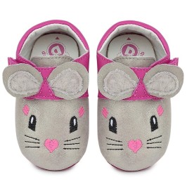 Zapatos de suela blanda ratoncito  D.D.Step