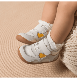 Zapatillas Respetuosas Bebé Deportivas Airplane Blanco de Littlebluelamb