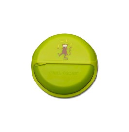 Caja de almuerzo SnackDisc mono lima de Carl Oscar