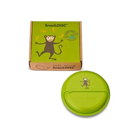 Caja de almuerzo SnackDisc mono lima de Carl Oscar