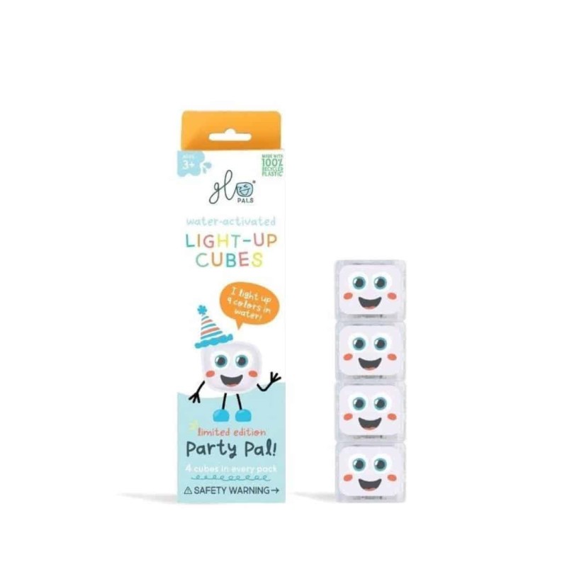 GloPals Cubos luz PARTY multicolor (set 4 ud.)