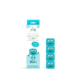 GloPals Cubos luz PARTY azul (set 4 ud.)