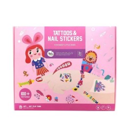 Set Stickers Uñas y Tattoos Jarmelo