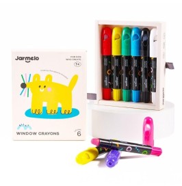 Crayones para cristal, azulejos y papel (6 ud.) Jarmelo