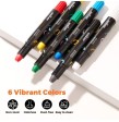 Crayones para cristal, azulejos y papel (6 ud.) Jarmelo