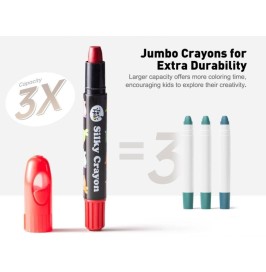 Crayón suave lavable (12 ud.) Jarmelo