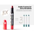 Crayón suave lavable (12 ud.) Jarmelo Crayón suave lavable (12 ud.) Jarmelo