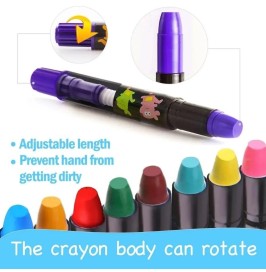 Crayón suave lavable (24 ud.) Jarmelo