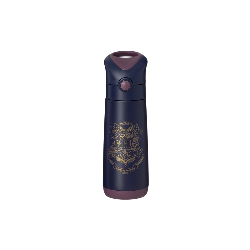 Botella térmica con pajita 500ml B.Box - Harry Potter