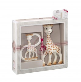 Mi primer set Sophie la girafe + Anillo de dentición 100% natural