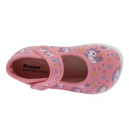Mercedita Barefoot Rosa UNICORNIO de Lona Beppi