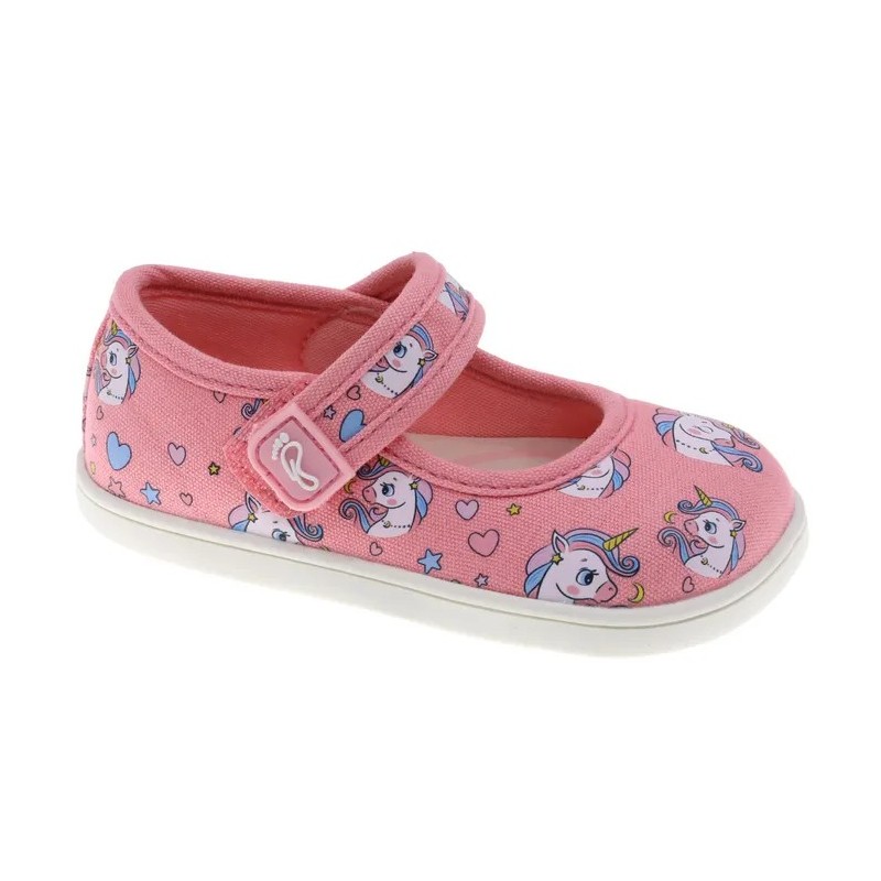 Mercedita Barefoot Rosa UNICORNIO de Lona Beppi Mercedita Barefoot Rosa UNICORNIO de Lona Beppi