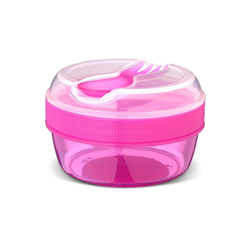 Caja Almuerzo con Tapa Refrigerante N'ice Cup Purple Carl Oscar