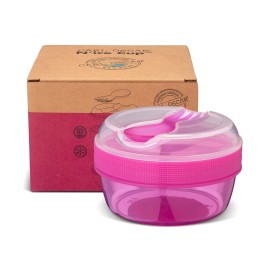 Caja Almuerzo con Tapa Refrigerante N'ice Cup Purple Carl Oscar