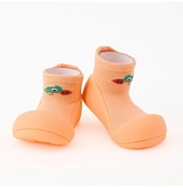 Attipas Chameleon Orange  bambú | Escarpines barefoot bebé