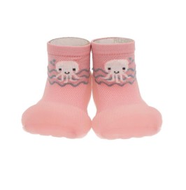 Attipas Octopus rosa Aqua-X | Escarpines barefoot bebé verano