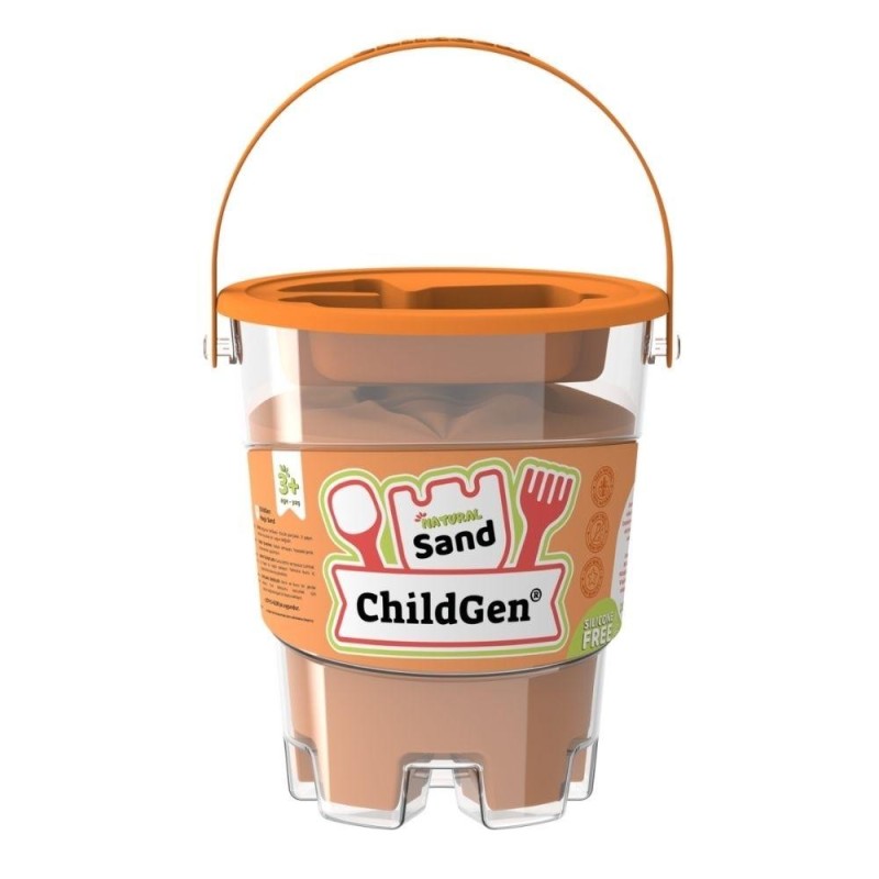 Magic Sand Naranja - 500 gr. de ChildGen Magic Sand Naranja - 500 gr. de ChildGen