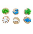 Sellos de Madera Oceano 6 und. ChildGen Sellos de Madera Oceano 6 und. ChildGen
