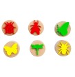 Sellos de Madera Insectos 6 und. ChildGen Sellos de Madera Insectos 6 und. ChildGen