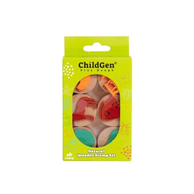 Sellos de Madera Granja 6 und. ChildGen Sellos de Madera Granja 6 und. ChildGen