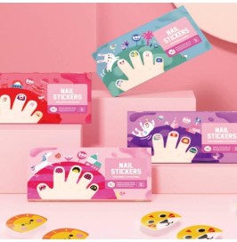 Stickers uñas infantiles 540 uds | Pegatinas niños waterproof