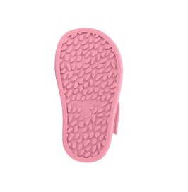 Calzado barefoot niños ROSA PVC | Flexible, sin drop y puntera amplia
