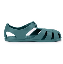 Calzado barefoot niños VERDE PVC | Flexible, sin drop y puntera amplia