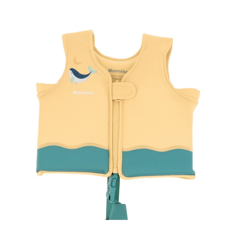 Chaleco Flotador Aprendizaje Whale Teal