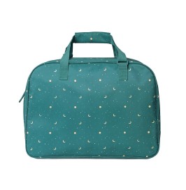 Bolso de Playa con Rejilla Whale Teal