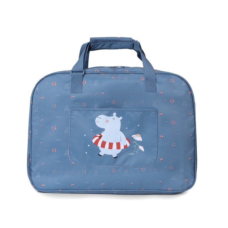 Bolso de Playa con Rejilla Hippos Bolso de Playa con Rejilla Hippos