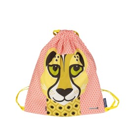 Talega de Jaguar amarillo de algodón orgánico Coqenpâte