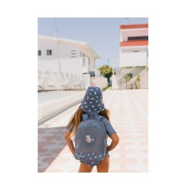 Mochila infantil playa y piscina Hippos| Ligera y waterproof