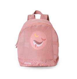 Mochila infantil playa y piscina Whale Pink| Ligera y waterproof