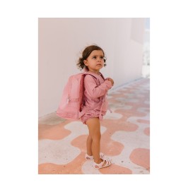 Mochila Infantil Antiarena Whale Pink