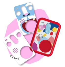Funda protectora FABA+ Patapum roja | Silicona