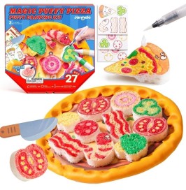 Set pintura espuma 3D Pizza Jarmelo | Manualidades